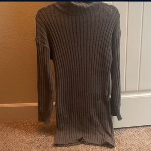 Size M Gray sweater dress